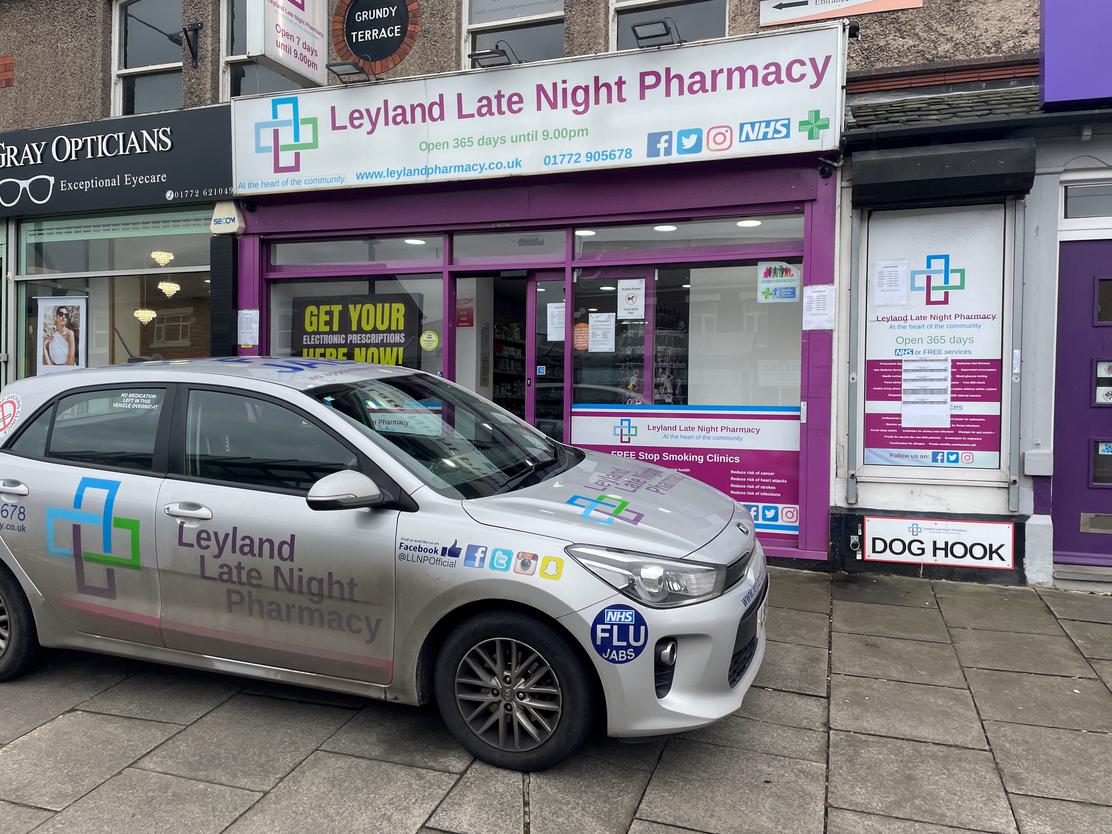 Leyland Late Night Pharmacy Hough Lane